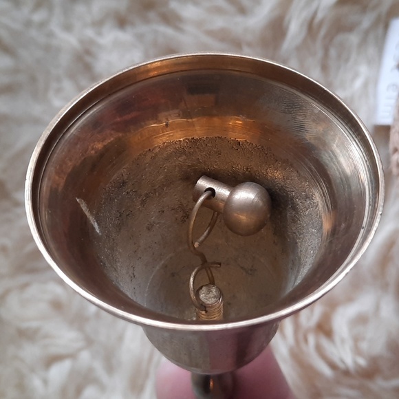 Vintage Brass Lunch Bell - Picture 3 of 5